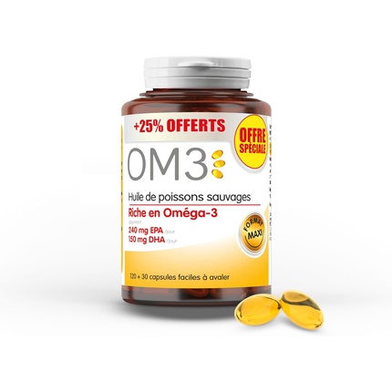 Жир дикой рыбы, богатый омега-3 для нормальной работы сердца Om3
Жир дикой рыбы, богатый омега-3 для нормальной работы сердца Om3