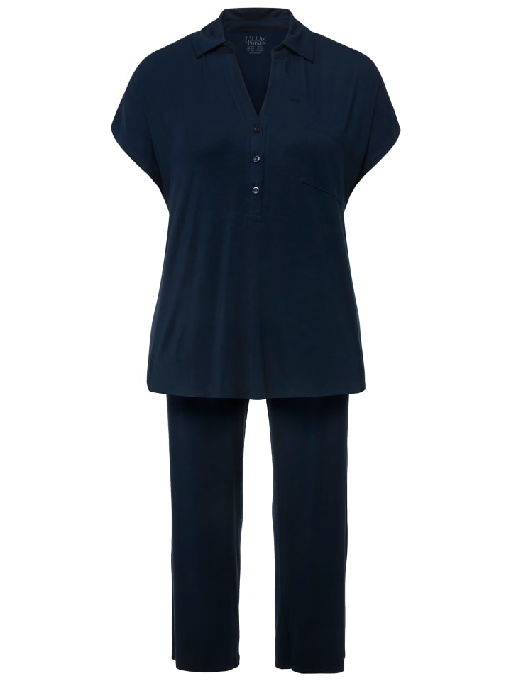 Пижама Ulla Popken, темно-синий
Пижама Ulla Popken, темно-синий