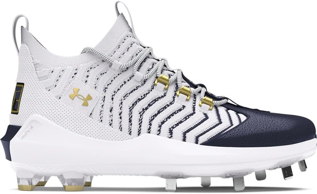 Under Armour Harper 9 Pro ST - Men's (Midnight Navy/White/Metallic Gold), White-Metallic Gold
Under Armour Harper 9 Pro ST - Men's (Midnight Navy/White/Metallic Gold), White-Metallic Gold