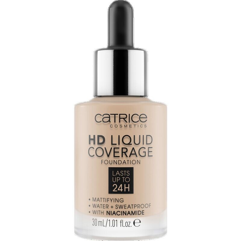 HD Liquid Cover Foundation 020 Catrice, 30 ml
HD Liquid Cover Foundation 020 Catrice, 30 ml
