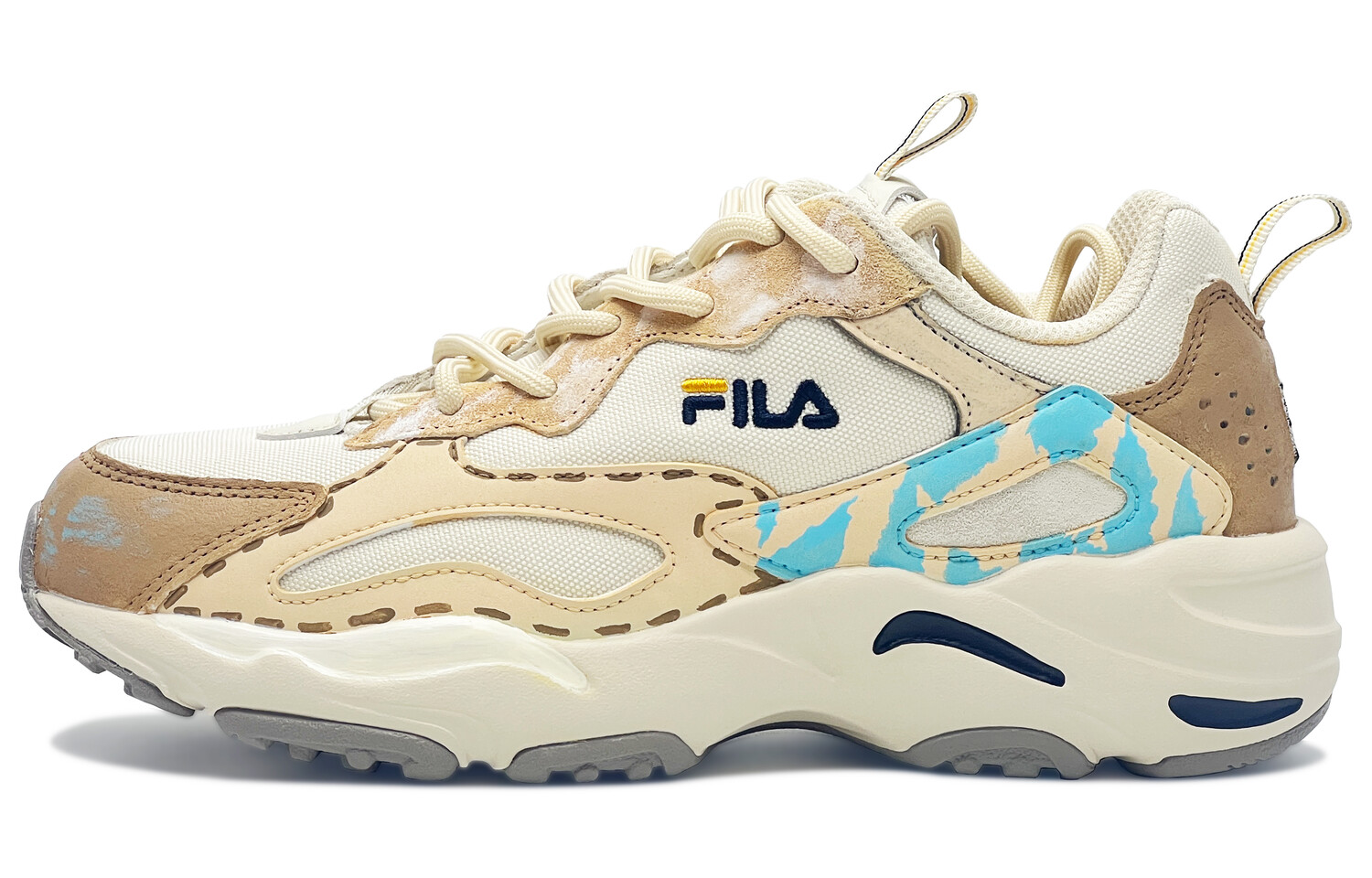 Кроссовки FILA Tracer Chunky Sneakers Unisex Low-top Beige/coffee, цвет Off White
Кроссовки FILA Tracer Chunky Sneakers Unisex Low-top Beige/coffee, цвет Off White