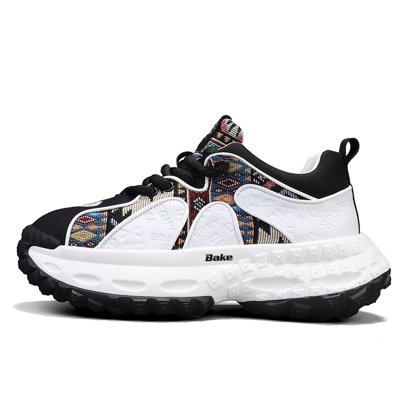 Дышащие низкие массивные кроссовки для увеличения роста для мужчин BAKE, Black
Дышащие низкие массивные кроссовки для увеличения роста для мужчин BAKE, Black
