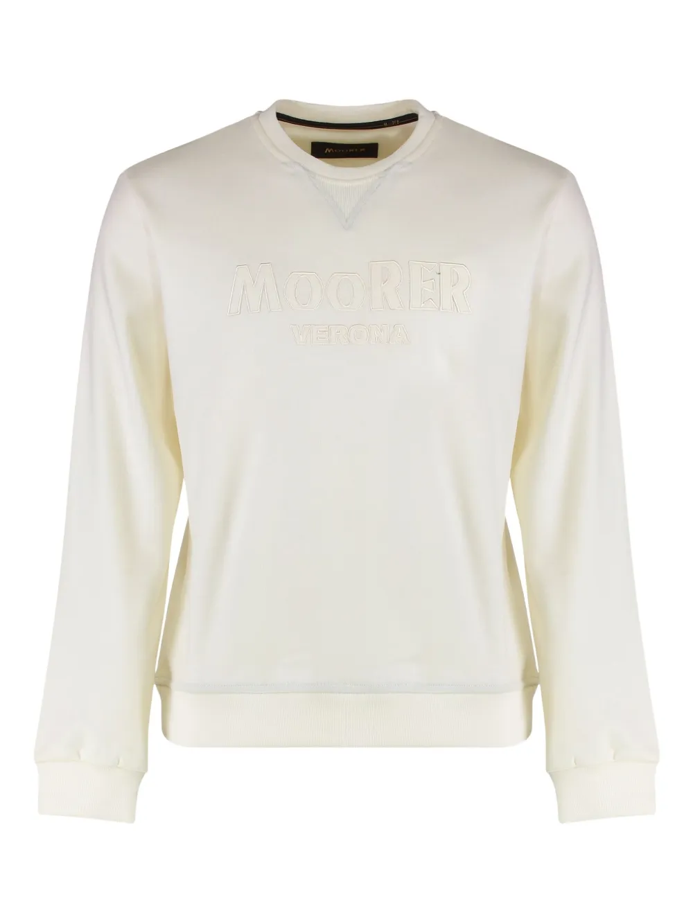 Шерстяной свитер ребристой вязки Moorer, белый
Шерстяной свитер ребристой вязки Moorer, белый