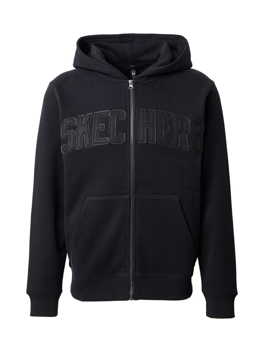 Спортивная толстовка с капюшоном на молнии SKECHERS, черный
Спортивная толстовка с капюшоном на молнии SKECHERS, черный