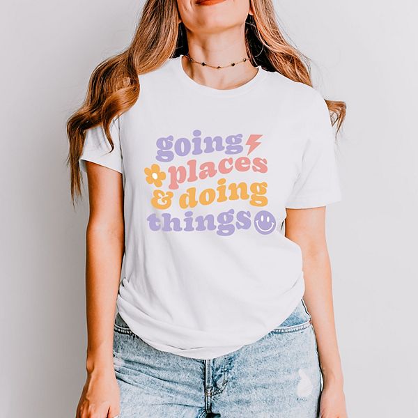 Футболка с коротким рукавом Going places and doing things Simply Sage Market, White
Футболка с коротким рукавом Going places and doing things Simply Sage Market, White