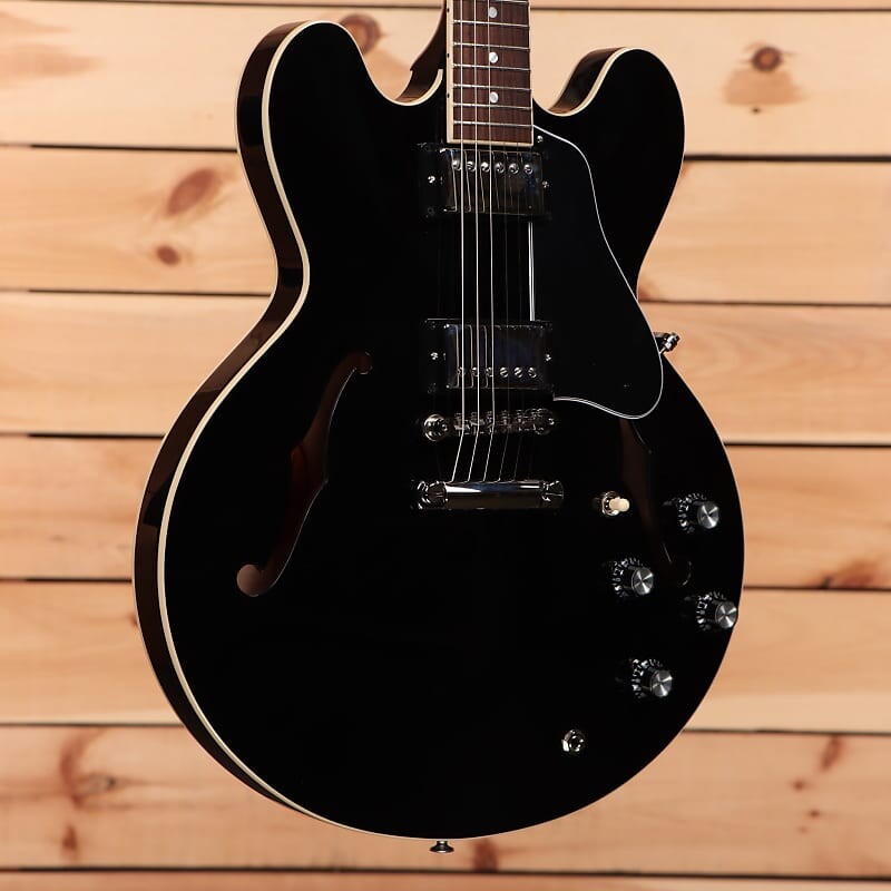 Электрогитара Gibson ES-335 - Vintage Ebony - 210430236 - PLEK'd
Электрогитара Gibson ES-335 - Vintage Ebony - 210430236 - PLEK'd