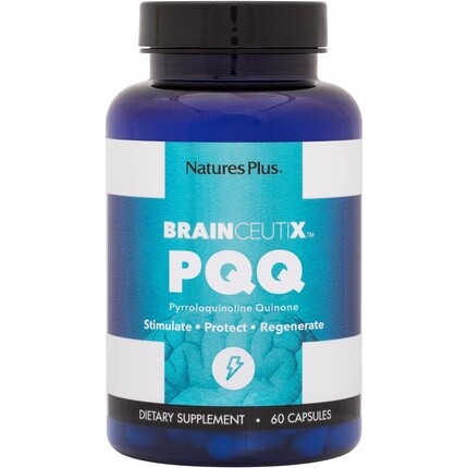 NaturesPlus Brainceutix PQQ Веганские капсулы для ясности памяти и силы мозга, 60 капсул Nature's Plus 
NaturesPlus Brainceutix PQQ Веганские капсулы для ясности памяти и силы мозга, 60 капсул Nature's Plus