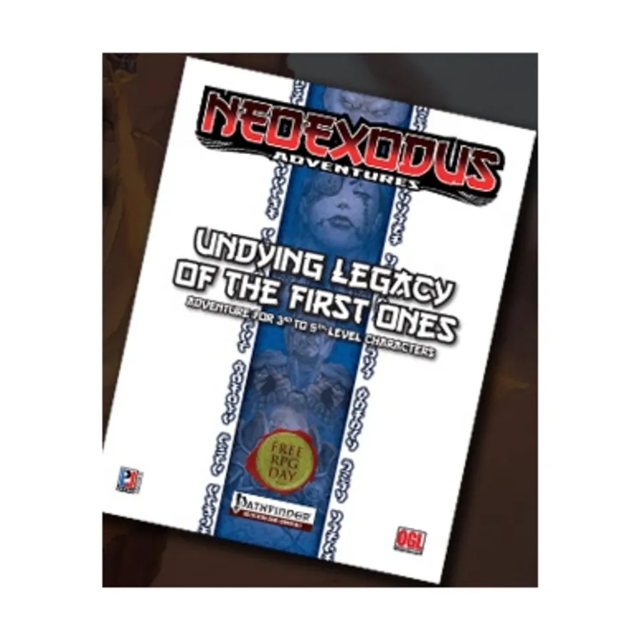 Модуль Undying Legacy of the First Ones (Free RPG Day 2012), NeoExodus (Pathfinder)
Модуль Undying Legacy of the First Ones (Free RPG Day 2012), NeoExodus (Pathfinder)