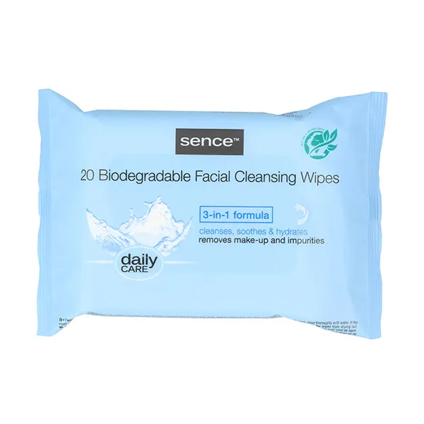 Биоразлагаемые чистящие салфетки Toallitas Desmaquillantes 3 In 1 Sence Beauty, 1 UD
Биоразлагаемые чистящие салфетки Toallitas Desmaquillantes 3 In 1 Sence Beauty, 1 UD