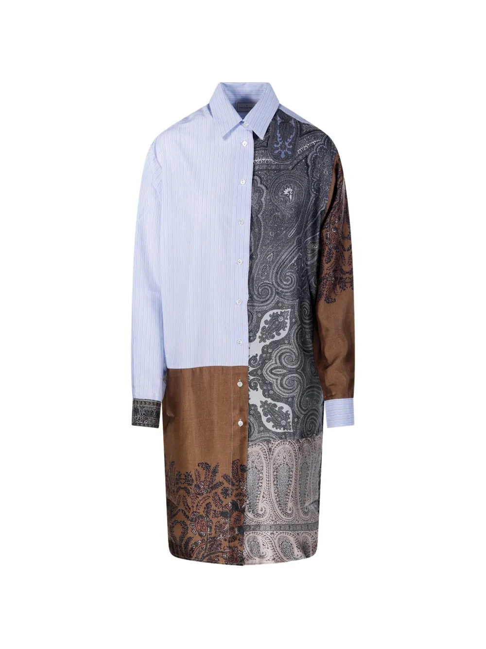 Рубашка в полоску с узором пейсли Alomhi Pierre-Louis Mascia, синий
Рубашка в полоску с узором пейсли Alomhi Pierre-Louis Mascia, синий