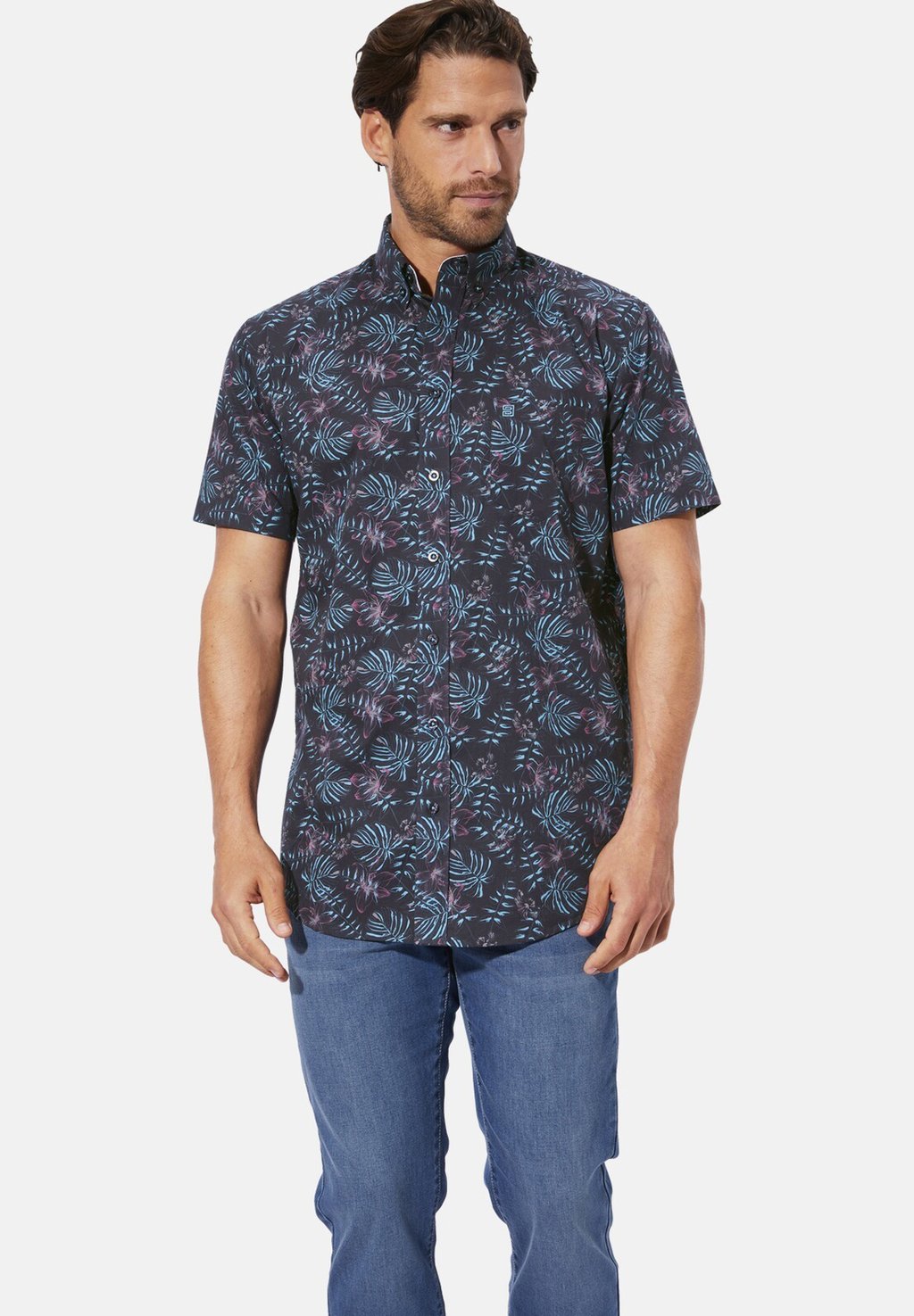 Рубашка KURZARM Babista, темно-синий 
Рубашка KURZARM Babista, темно-синий