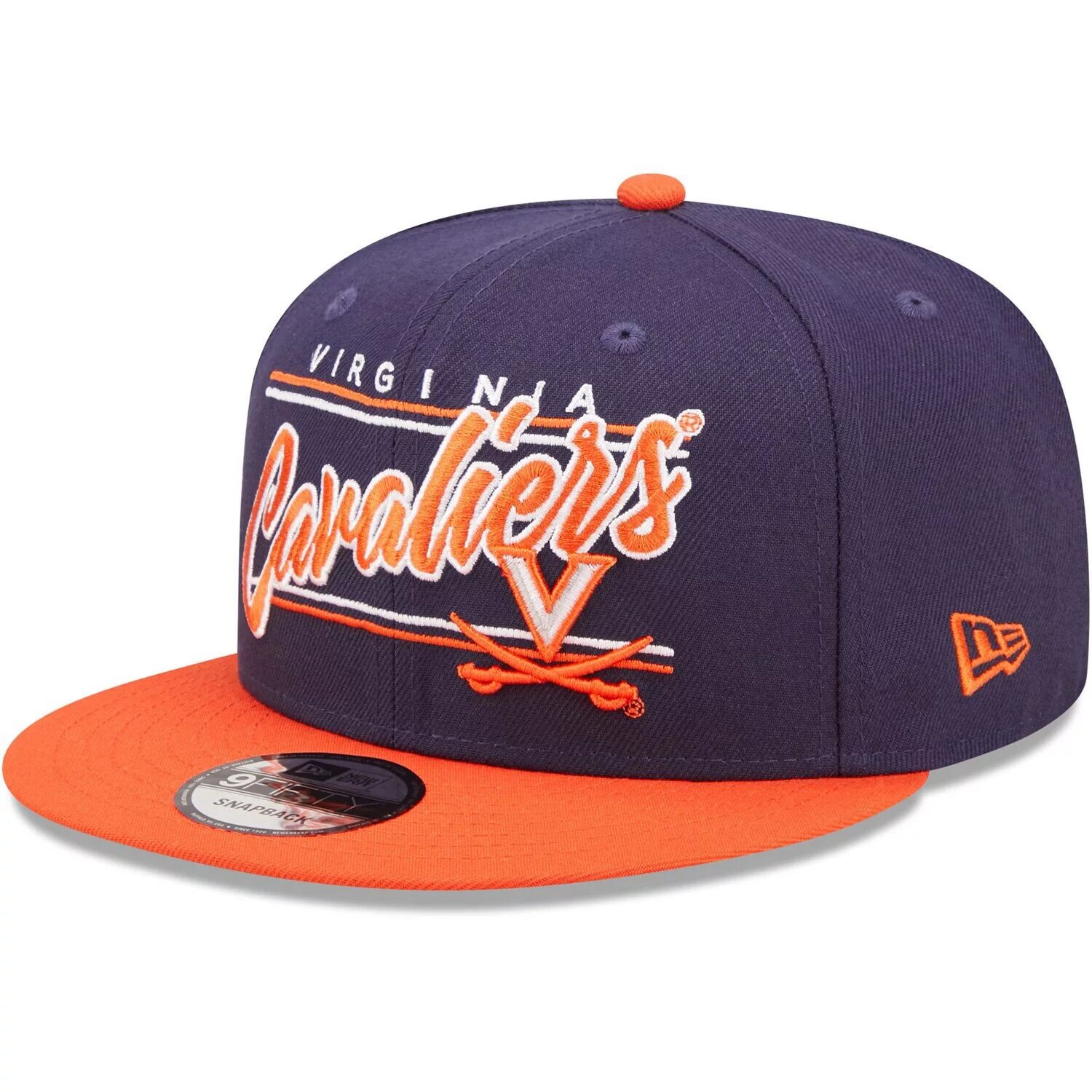 Мужская кепка New Era темно-синего/оранжевого цвета с надписью Virginia Cavaliers Team 9FIFTY Snapback
Мужская кепка New Era темно-синего/оранжевого цвета с надписью Virginia Cavaliers Team 9FIFTY Snapback