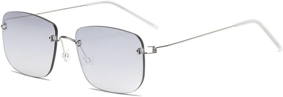 Солнцезащитные очки без оправы 2027 года для женщин и мужчин, квадратной формы, сверхлегкие, без оправы, с градиентным переходом цвета и защитой от УФ-излучения MTZJH, Gradient Silver
Солнцезащитные очки без оправы 2027 года для женщин и мужчин, квадратной формы, сверхлегкие, без оправы, с градиентным переходом цвета и защитой от УФ-излучения MTZJH, Gradient Silver