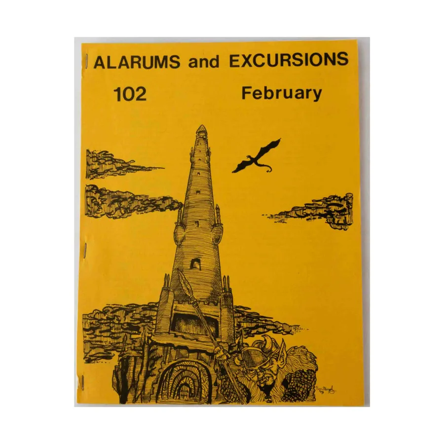 Журнал #102 "Helmskringia, Exeunt Omnes Otyugh Obituary", Alarums & Excursions 
Журнал #102 "Helmskringia, Exeunt Omnes Otyugh Obituary", Alarums & Excursions