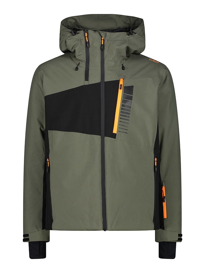 Куртка для лыж/сноуборда цвета хаки/черного цвета CMP
Куртка для лыж/сноуборда цвета хаки/черного цвета CMP