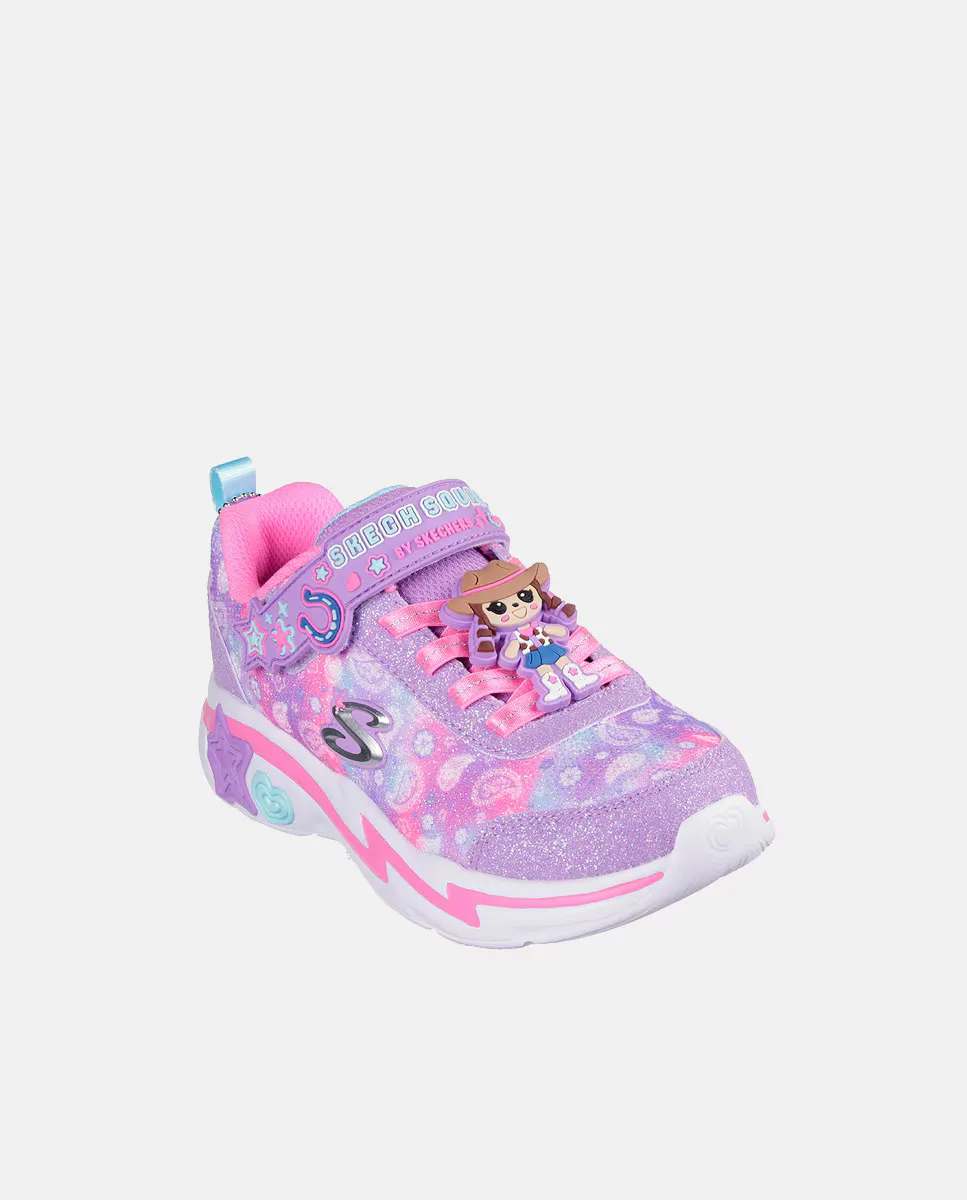 Спортивная обувь для девочки с коллекционным кукольным дизайном Skechers, фуксия
Спортивная обувь для девочки с коллекционным кукольным дизайном Skechers, фуксия