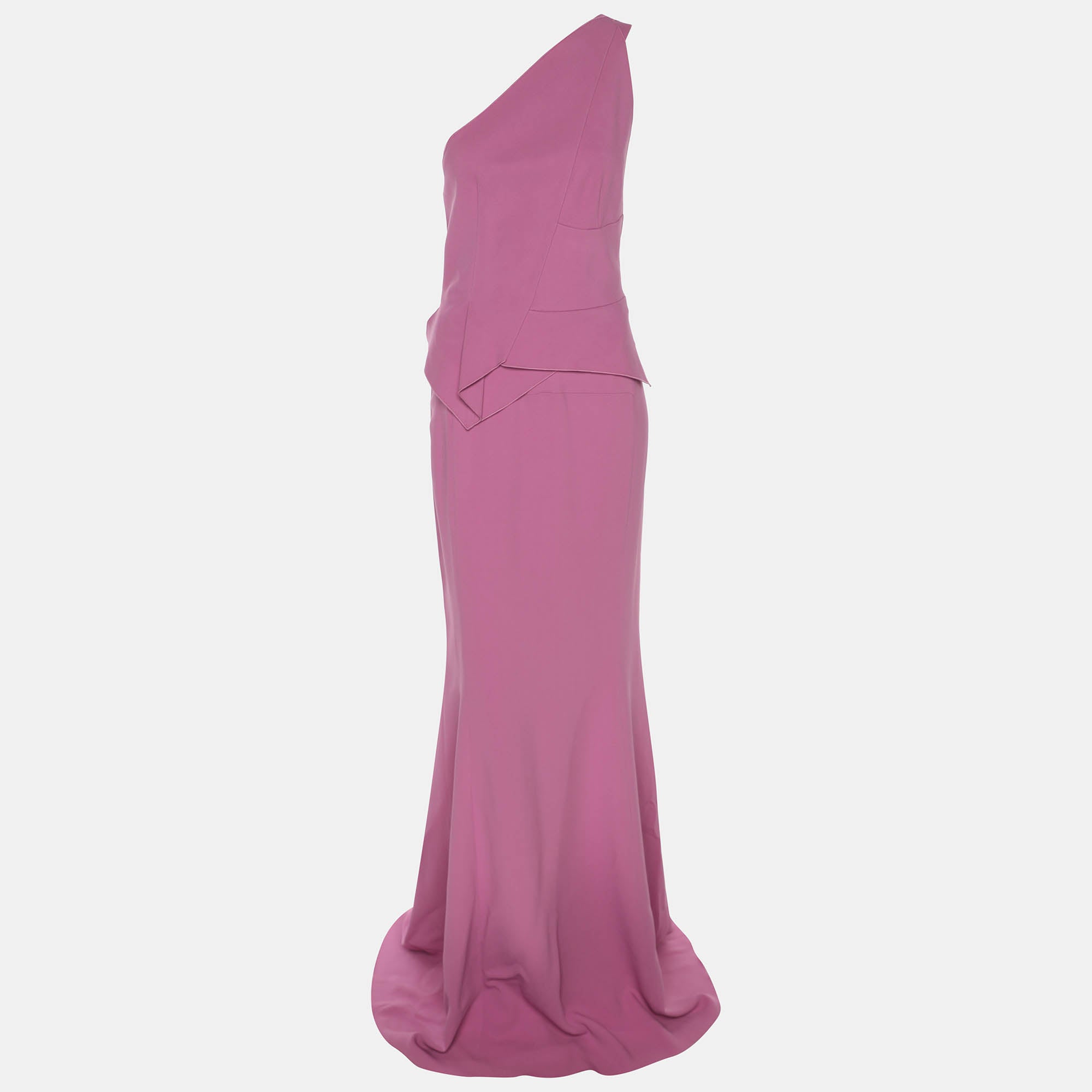 Длинное платье на одно плечо от Roland Mouret, фиолетового цвета, из эластичного крепа
Длинное платье на одно плечо от Roland Mouret, фиолетового цвета, из эластичного крепа