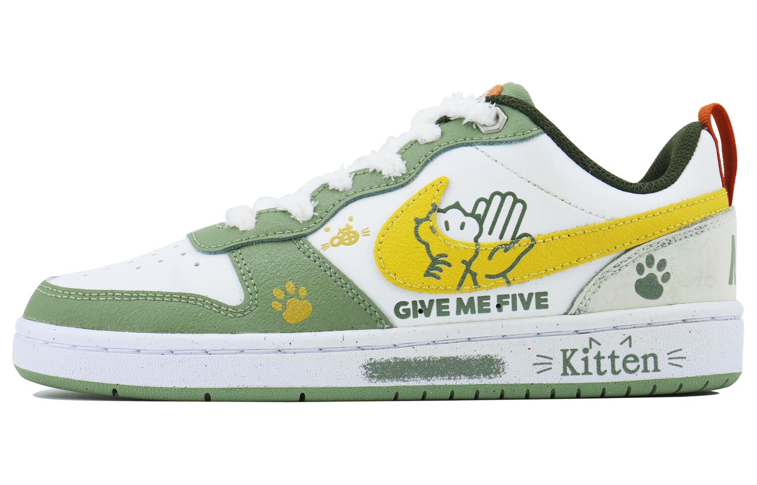 Кроссовки Nike Court Borough Skateboarding Shoes Unisex Low-top Yellow/green, белый
Кроссовки Nike Court Borough Skateboarding Shoes Unisex Low-top Yellow/green, белый