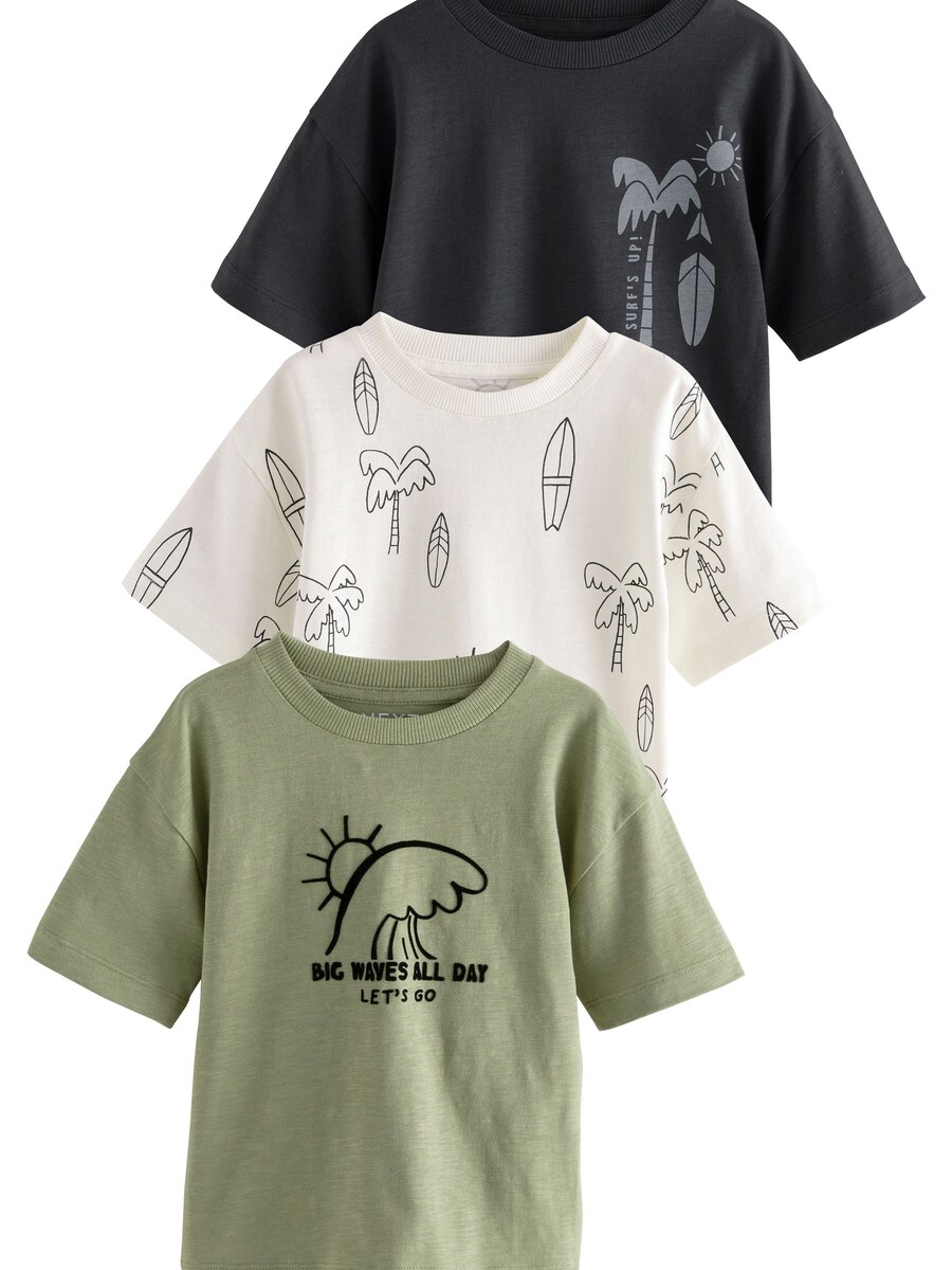 Рубашка Next 3er-Pack, цвет Khaki/Black/White
Рубашка Next 3er-Pack, цвет Khaki/Black/White