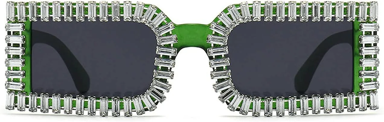 Женские солнцезащитные очки COTIA маленького прямоугольного размера, элегантные, со стразами и бриллиантами, модные квадратные очки с кристаллами, Dark Green
Женские солнцезащитные очки COTIA маленького прямоугольного размера, элегантные, со стразами и бриллиантами, модные квадратные очки с кристаллами, Dark Green