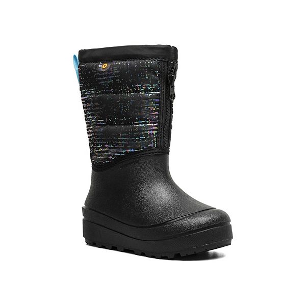 Водонепроницаемые детские зимние ботинки Snow shell на молнии Bogs, Metallic Stripes
Водонепроницаемые детские зимние ботинки Snow shell на молнии Bogs, Metallic Stripes