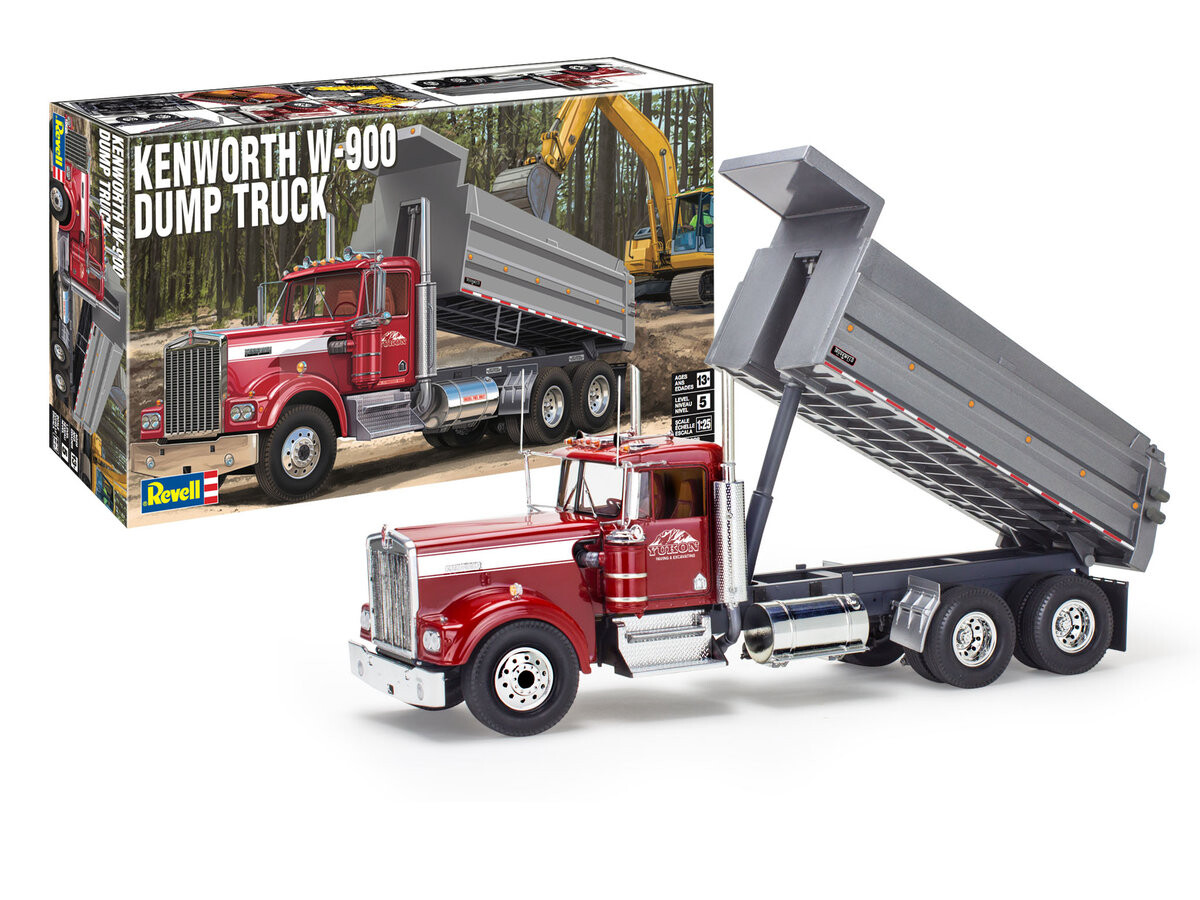 Самосвал Kenworth W-900 1/25 Revell 12628 Inna marka
Самосвал Kenworth W-900 1/25 Revell 12628 Inna marka