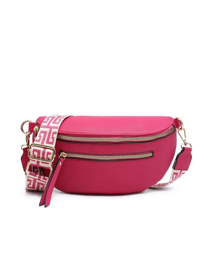 Поясная сумка из парусины с кисточками JFY, розовый
Поясная сумка из парусины с кисточками JFY, розовый