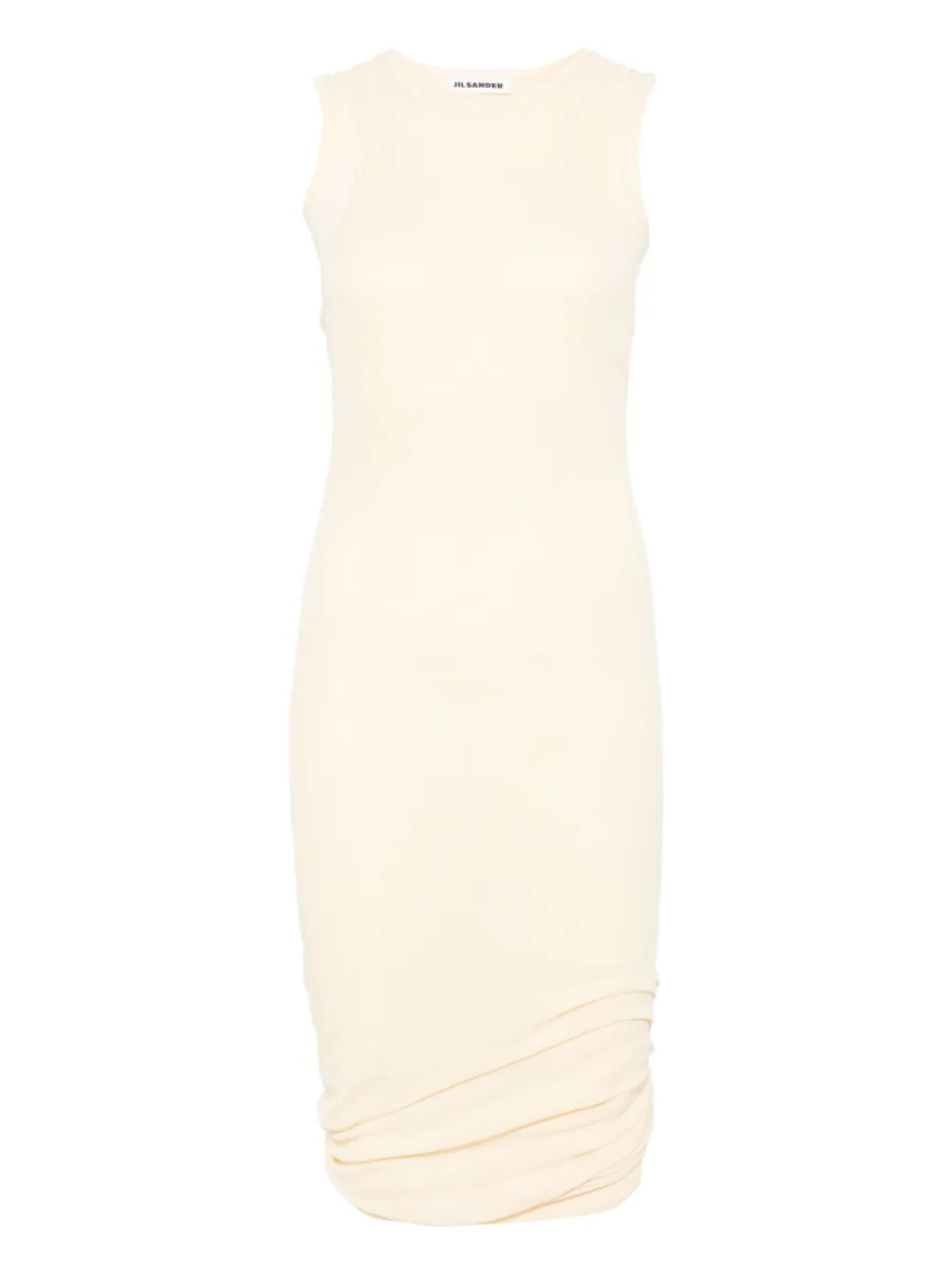 Платье из хлопка Jil Sander, нейтральный
Платье из хлопка Jil Sander, нейтральный