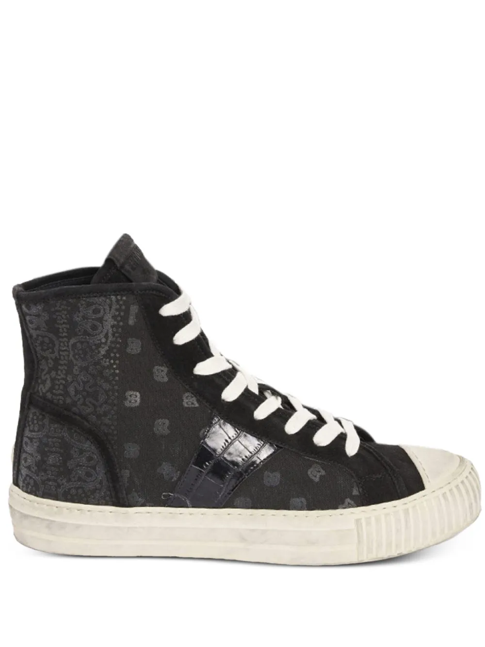 Кроссовки с принтом пейсли и отделкой под крокодила RHUDE, черный
Кроссовки с принтом пейсли и отделкой под крокодила RHUDE, черный