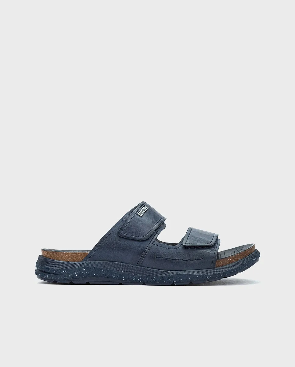 Мужские кожаные сандалии с двойной застежкой-липучкой Pikolinos, синий
Мужские кожаные сандалии с двойной застежкой-липучкой Pikolinos, синий