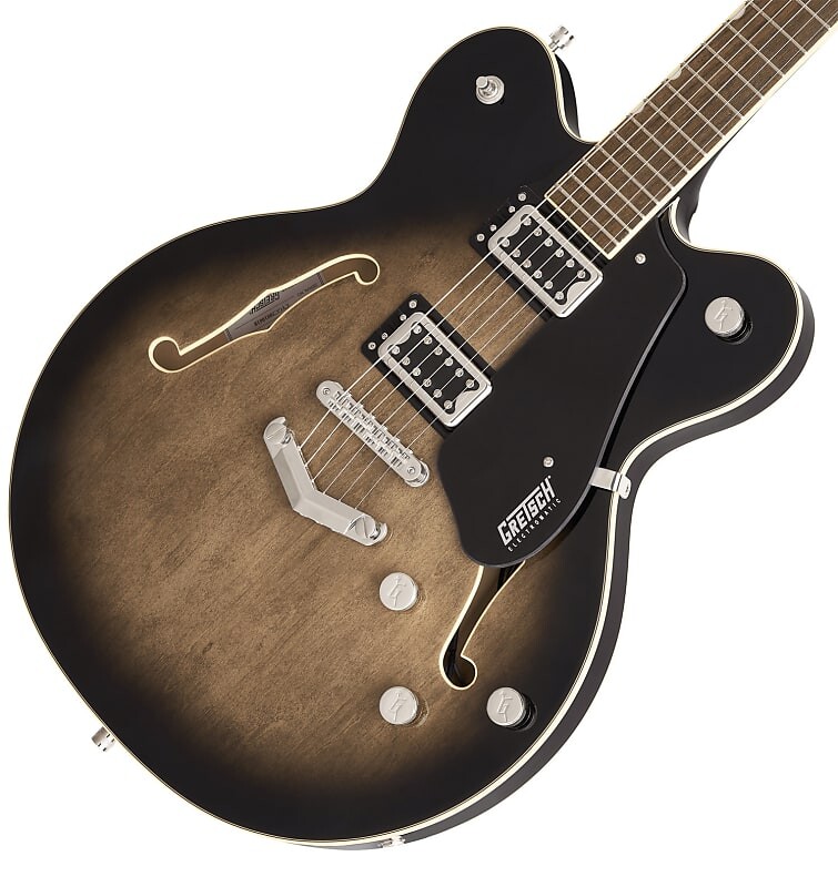 Электрогитара Brand New Gretsch G5622 Electromatic Center Block Double-Cut with V-Stoptail, Bristol Fog, Free Shipping! 
Электрогитара Brand New Gretsch G5622 Electromatic Center Block Double-Cut with V-Stoptail, Bristol Fog, Free Shipping!