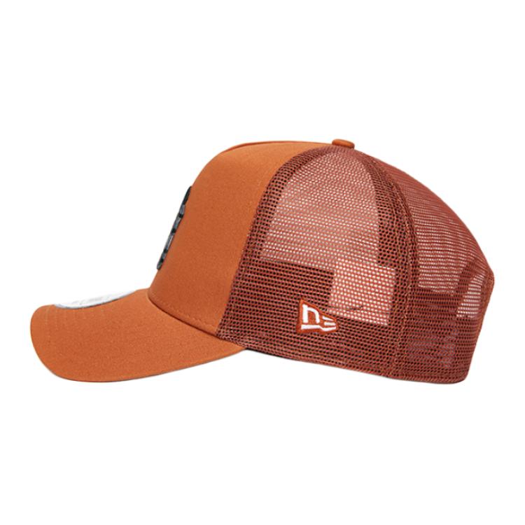 New Era Хлопковая бейсболка из полиэстера унисекс коричневая, Brown 
New Era Хлопковая бейсболка из полиэстера унисекс коричневая, Brown