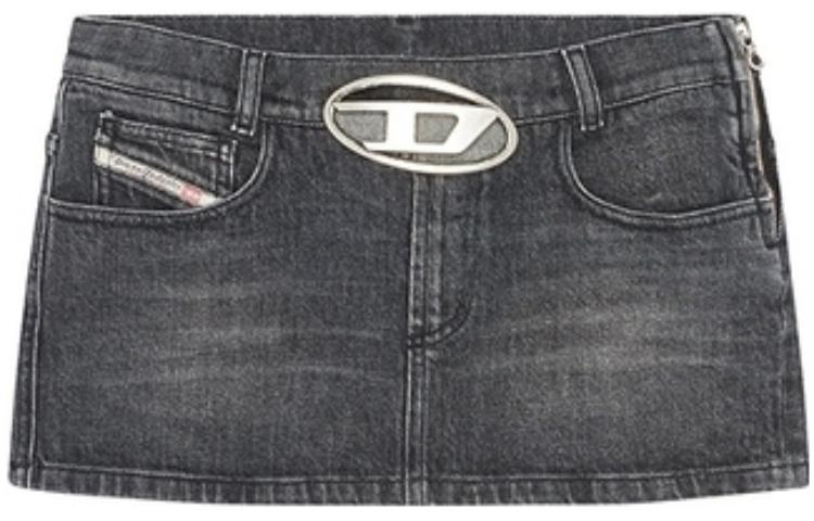 Де рон s2 мини-юбка деним лоу райз DIESEL, черный
Де рон s2 мини-юбка деним лоу райз DIESEL, черный