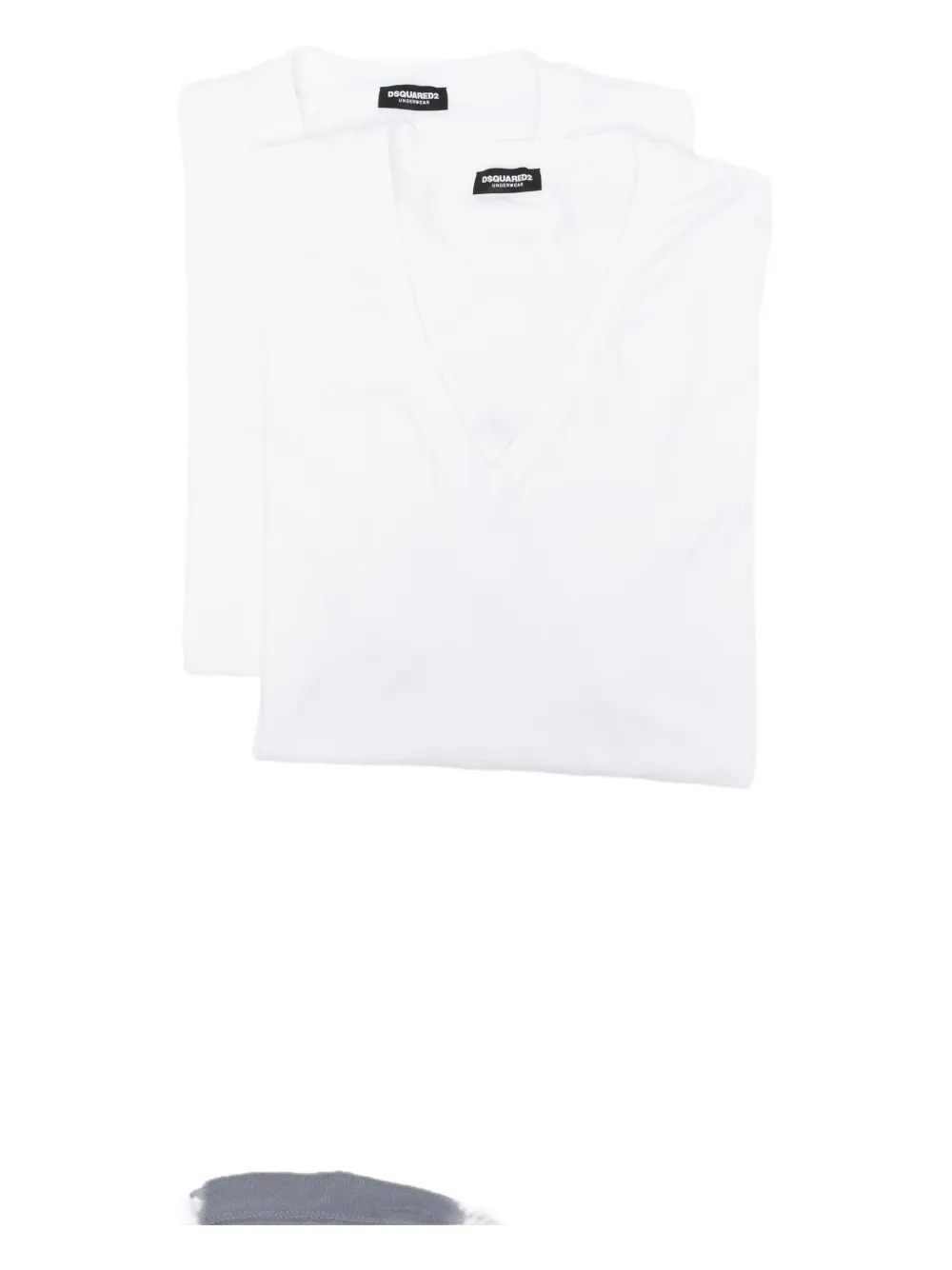 Футболка с V-образным вырезом (комплект из двух) DSQUARED2, белый
Футболка с V-образным вырезом (комплект из двух) DSQUARED2, белый