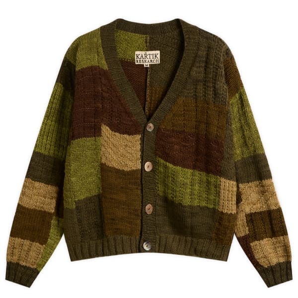 Кардиган в стиле пэчворк Kartik Research, Olive/Brown/Moss
Кардиган в стиле пэчворк Kartik Research, Olive/Brown/Moss
