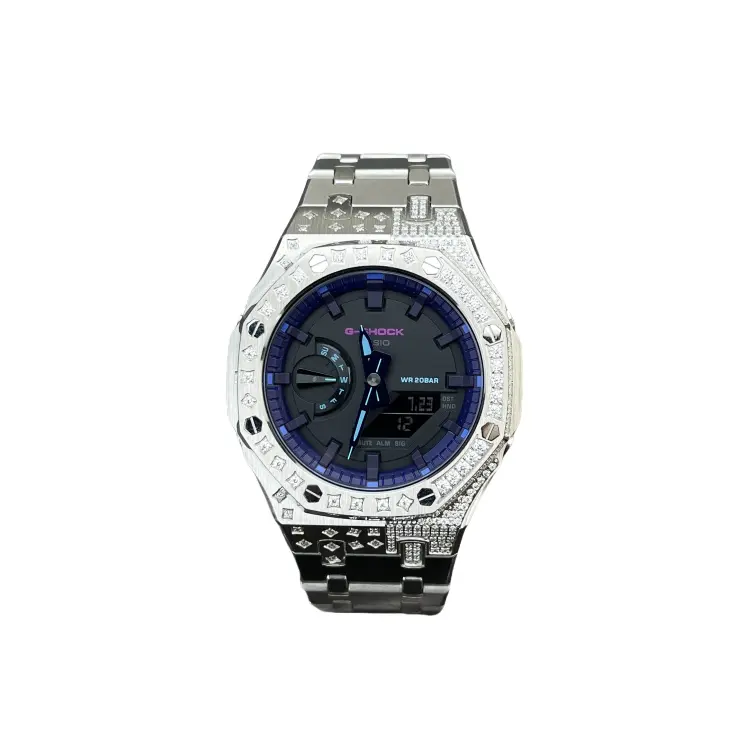 CASIO Мужские часы Retrofit Series GA2100 Collection Quartz Movement Stainless Steel Watchband с черным циферблатом
CASIO Мужские часы Retrofit Series GA2100 Collection Quartz Movement Stainless Steel Watchband с черным циферблатом