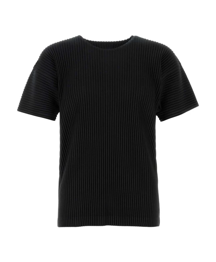 Стильная черная футболка из полиэстера Issey Miyake, черный
Стильная черная футболка из полиэстера Issey Miyake, черный