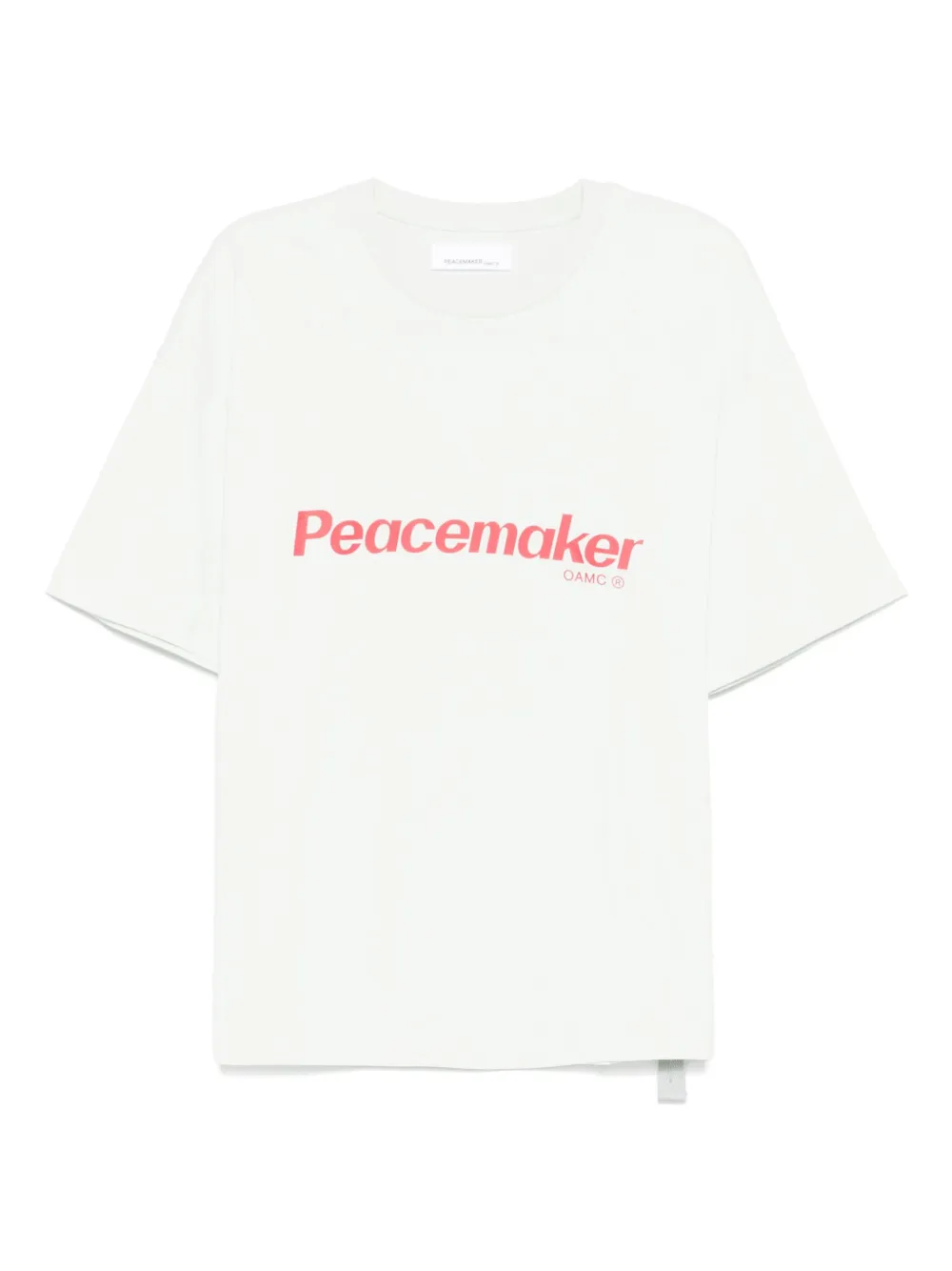 Хлопковая футболка Peacemaker Oamc, зеленый
Хлопковая футболка Peacemaker Oamc, зеленый