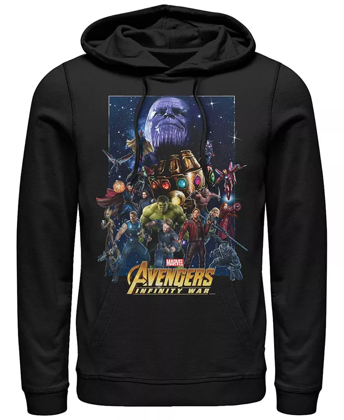 Толстовка с капюшоном Marvel Men's Avengers Infinity War Big Face Thanos Poster Fifth Sun, черный
Толстовка с капюшоном Marvel Men's Avengers Infinity War Big Face Thanos Poster Fifth Sun, черный