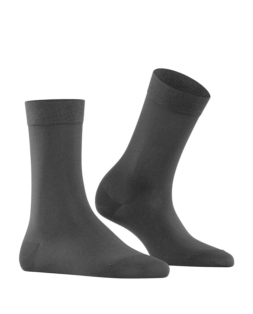 Базовые хлопковые женские носки Falke, черный 
Базовые хлопковые женские носки Falke, черный