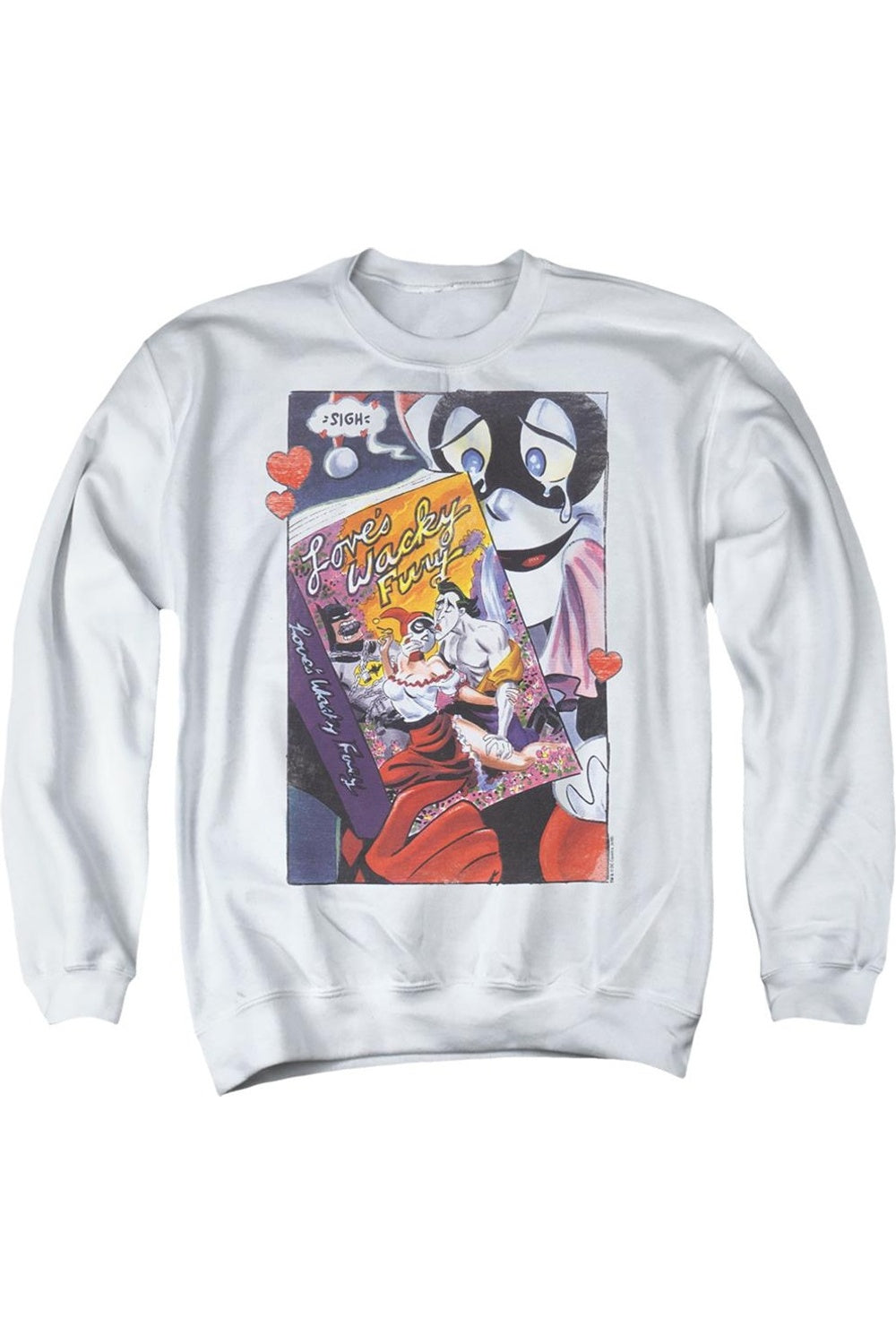 Толстовка Batman Loves Wacky Fury для взрослых с круглым вырезом Gildan, белый
Толстовка Batman Loves Wacky Fury для взрослых с круглым вырезом Gildan, белый