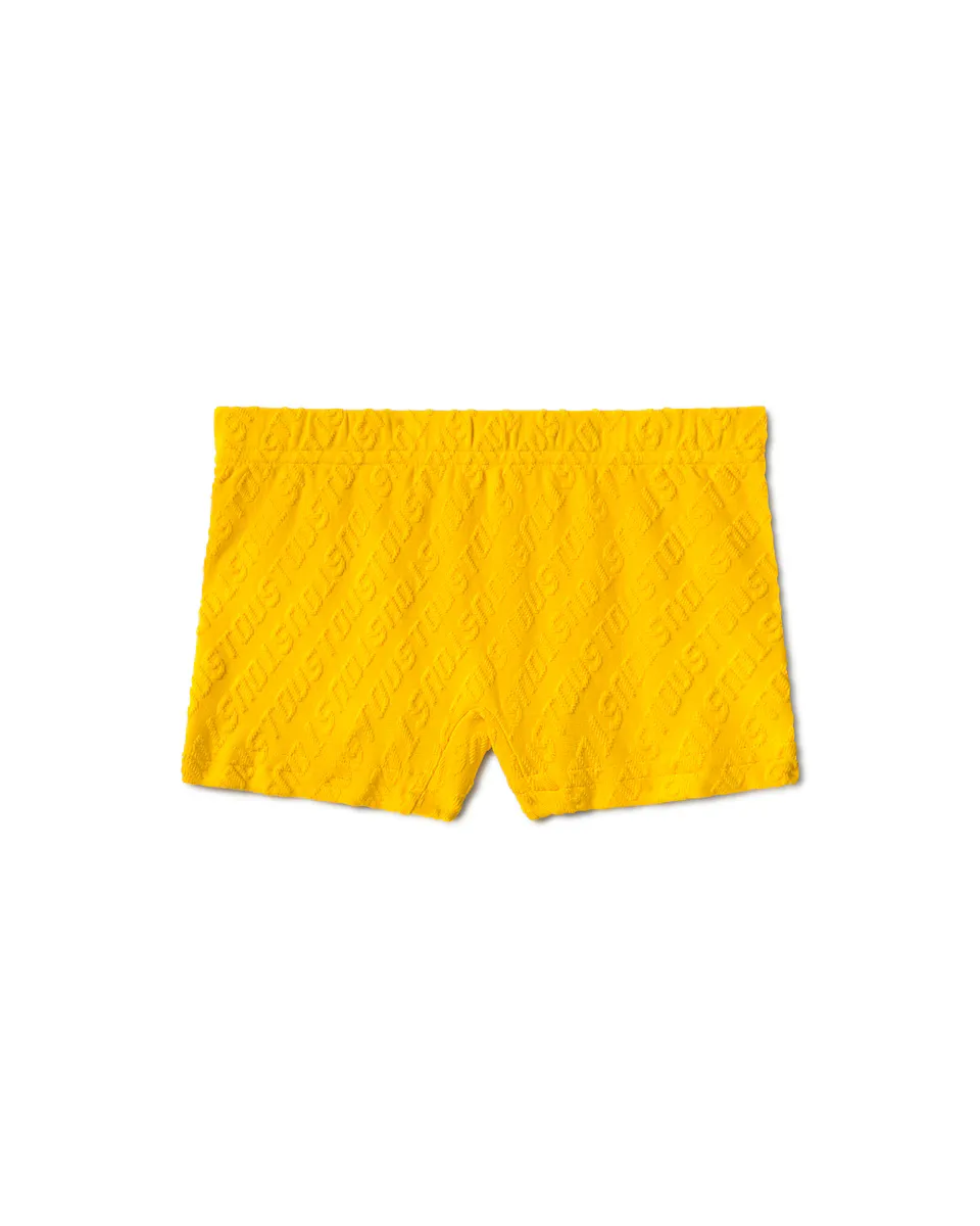 Купальник-боксер для мальчика с жаккардовым логотипом Tous, желтый
Купальник-боксер для мальчика с жаккардовым логотипом Tous, желтый