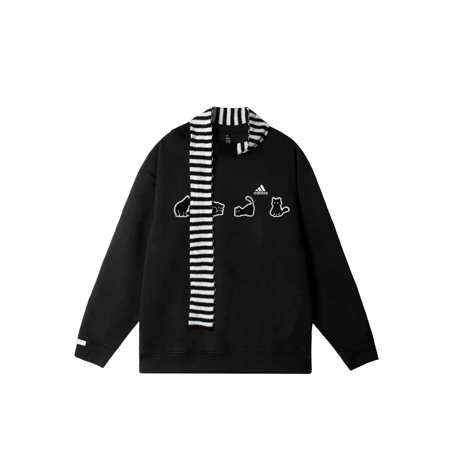 Adidas Толстовки LABEL унисекс, черные, с круглым вырезом, средней толщины
Adidas Толстовки LABEL унисекс, черные, с круглым вырезом, средней толщины