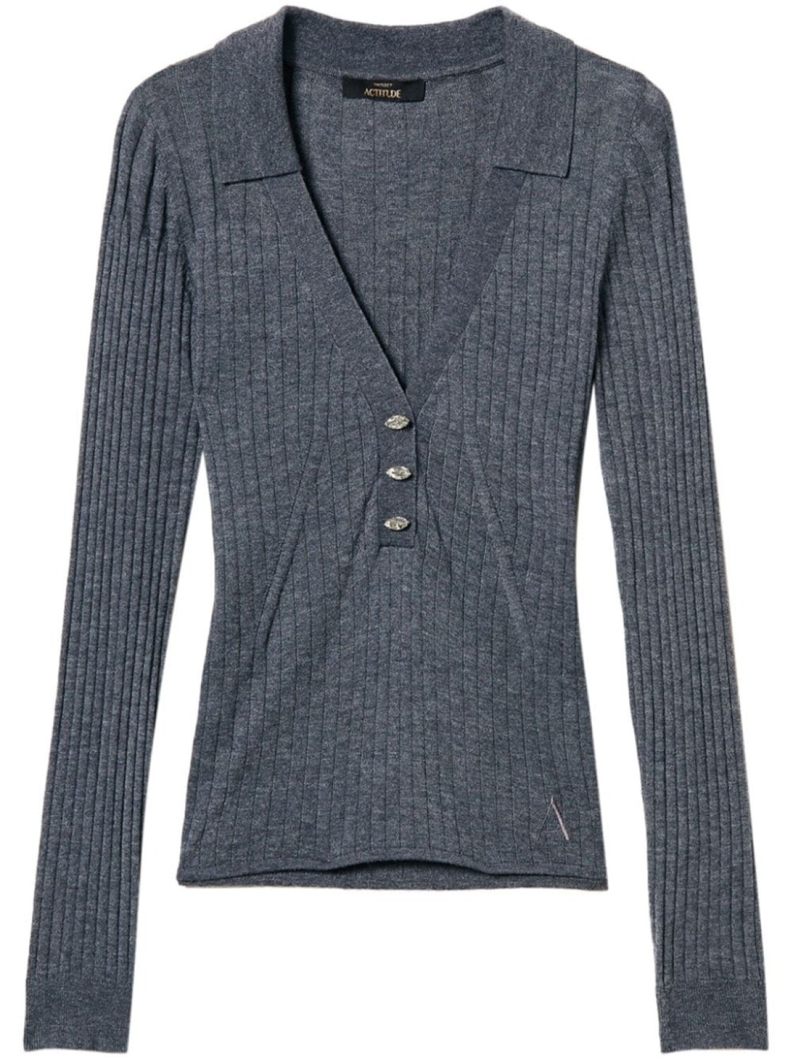 TWINSET топ в рубчик, серый
TWINSET топ в рубчик, серый