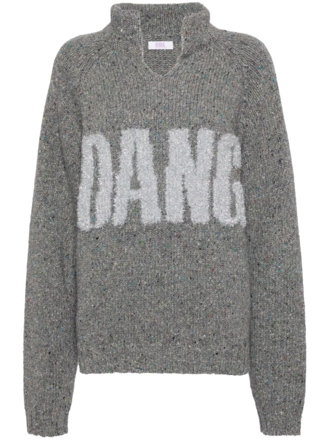 Джемпер в рубчик с блестками ERL, серый
Джемпер в рубчик с блестками ERL, серый