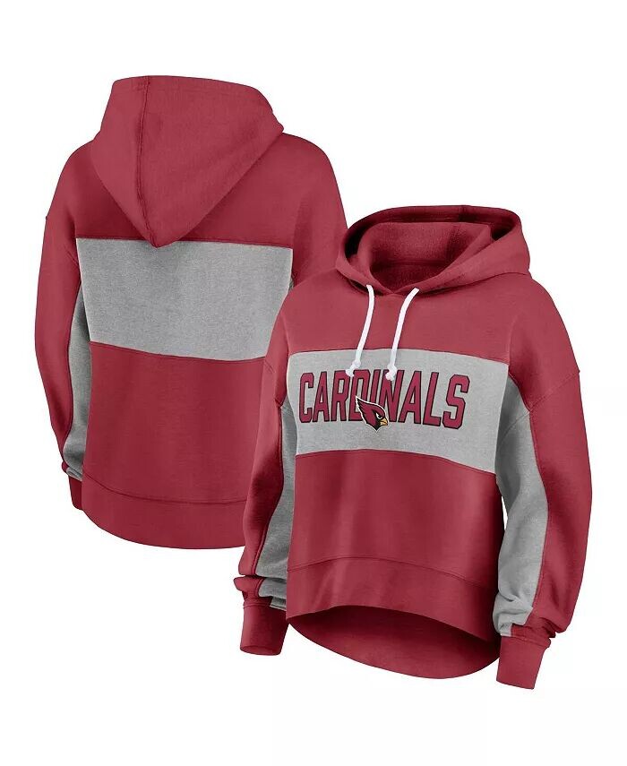 Женская толстовка с капюшоном Cardinal Arizona Cardinals Filled Stat Sheet, легкая, скромная Fanatics
Женская толстовка с капюшоном Cardinal Arizona Cardinals Filled Stat Sheet, легкая, скромная Fanatics