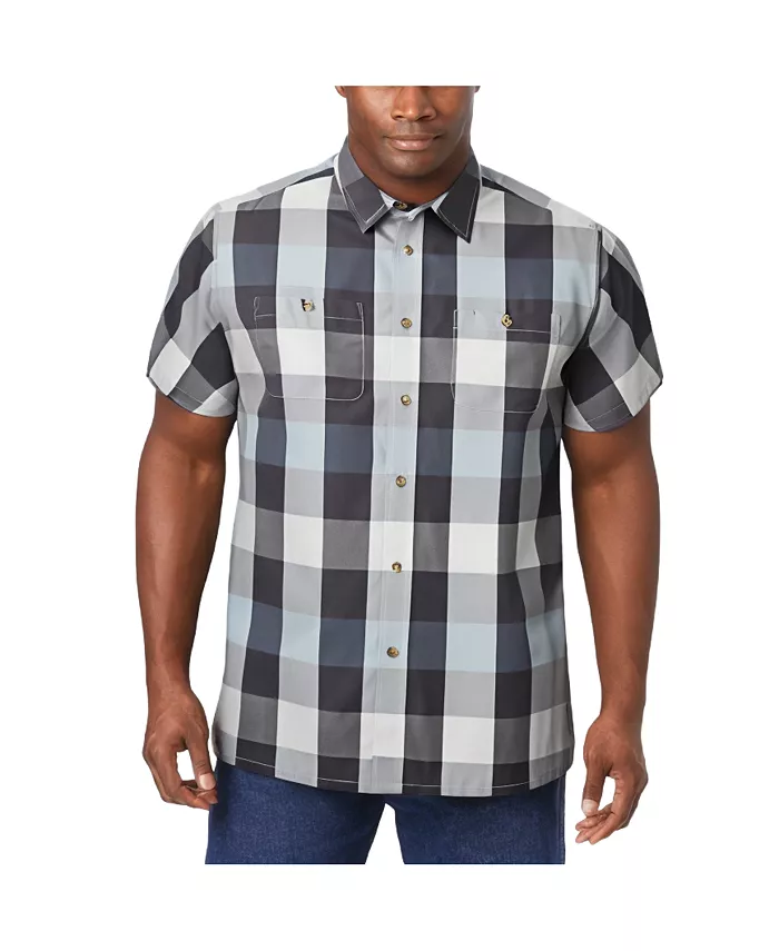 Большая и высокая немнущаяся короткая рубашка с принтом Kingsize, серый
Большая и высокая немнущаяся короткая рубашка с принтом Kingsize, серый