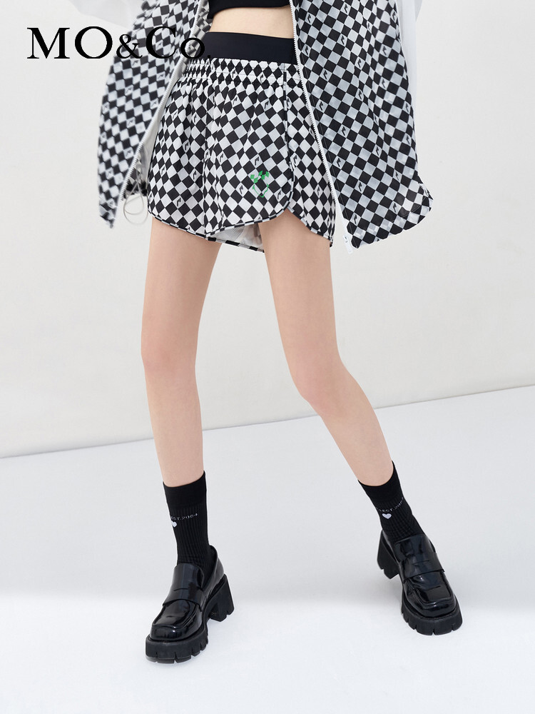 Шорты Moco с высокой талией, черно-белый
Шорты Moco с высокой талией, черно-белый