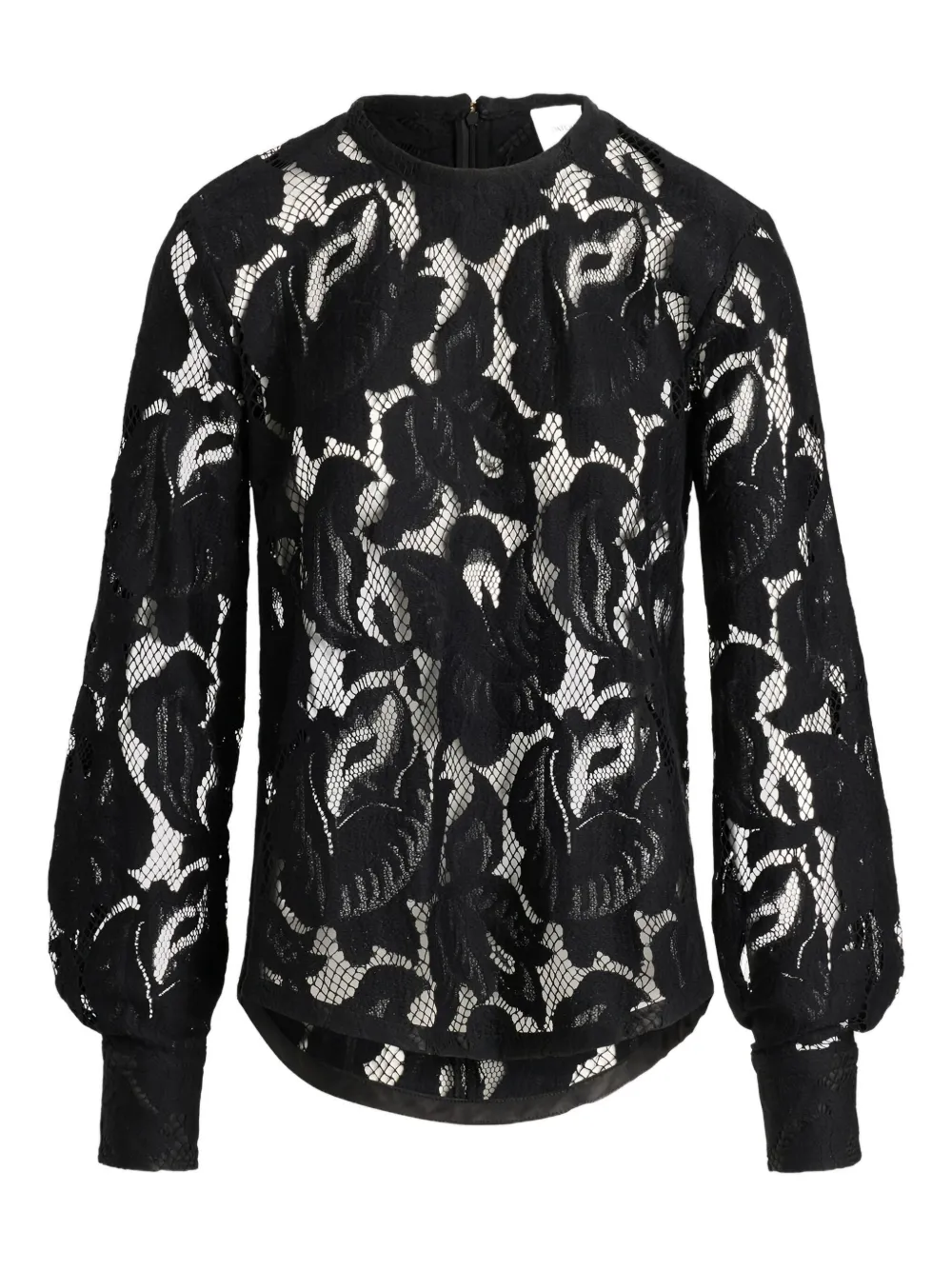 Кружевной топ с объемными рукавами PATOU, черный
Кружевной топ с объемными рукавами PATOU, черный