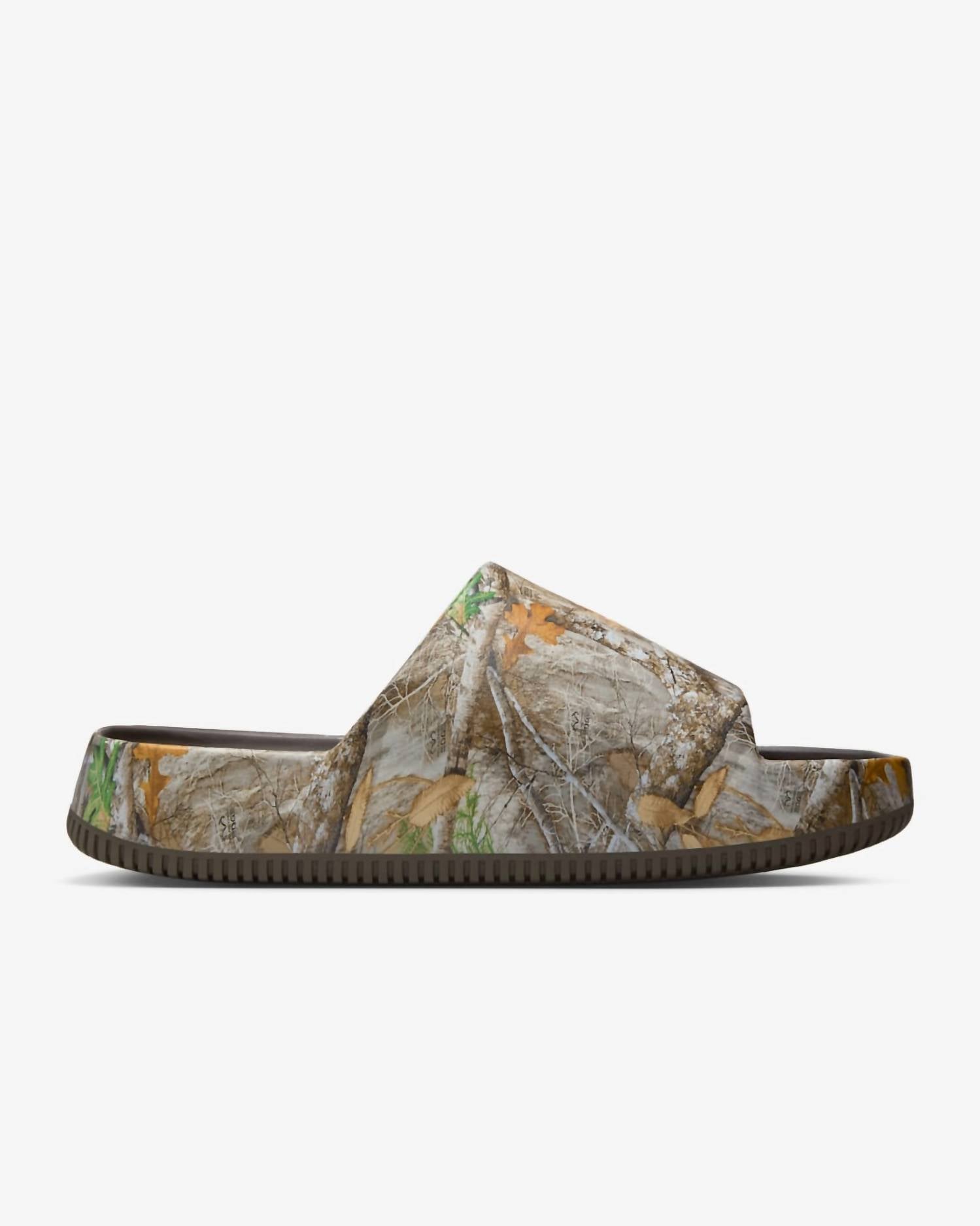Nike Мужские шлепанцы Calm Realtree Camo в цвете Baroque Brown
Nike Мужские шлепанцы Calm Realtree Camo в цвете Baroque Brown